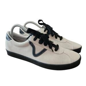 Vans Sport Low Suede Shoes White Mens Size 13